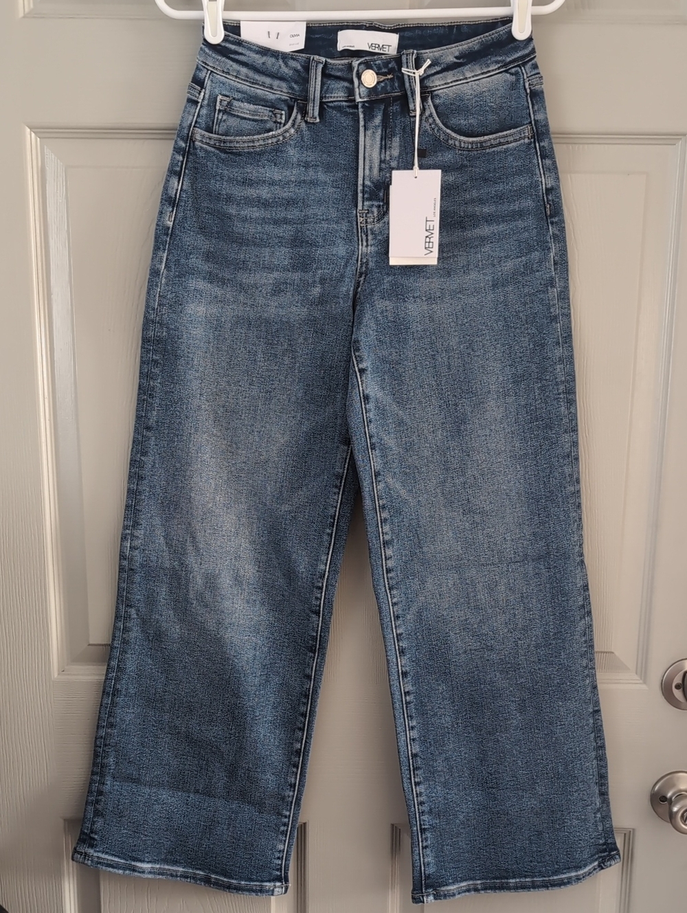 VERVET Olivia Relaxed Wide Leg Jean 28"- 27P